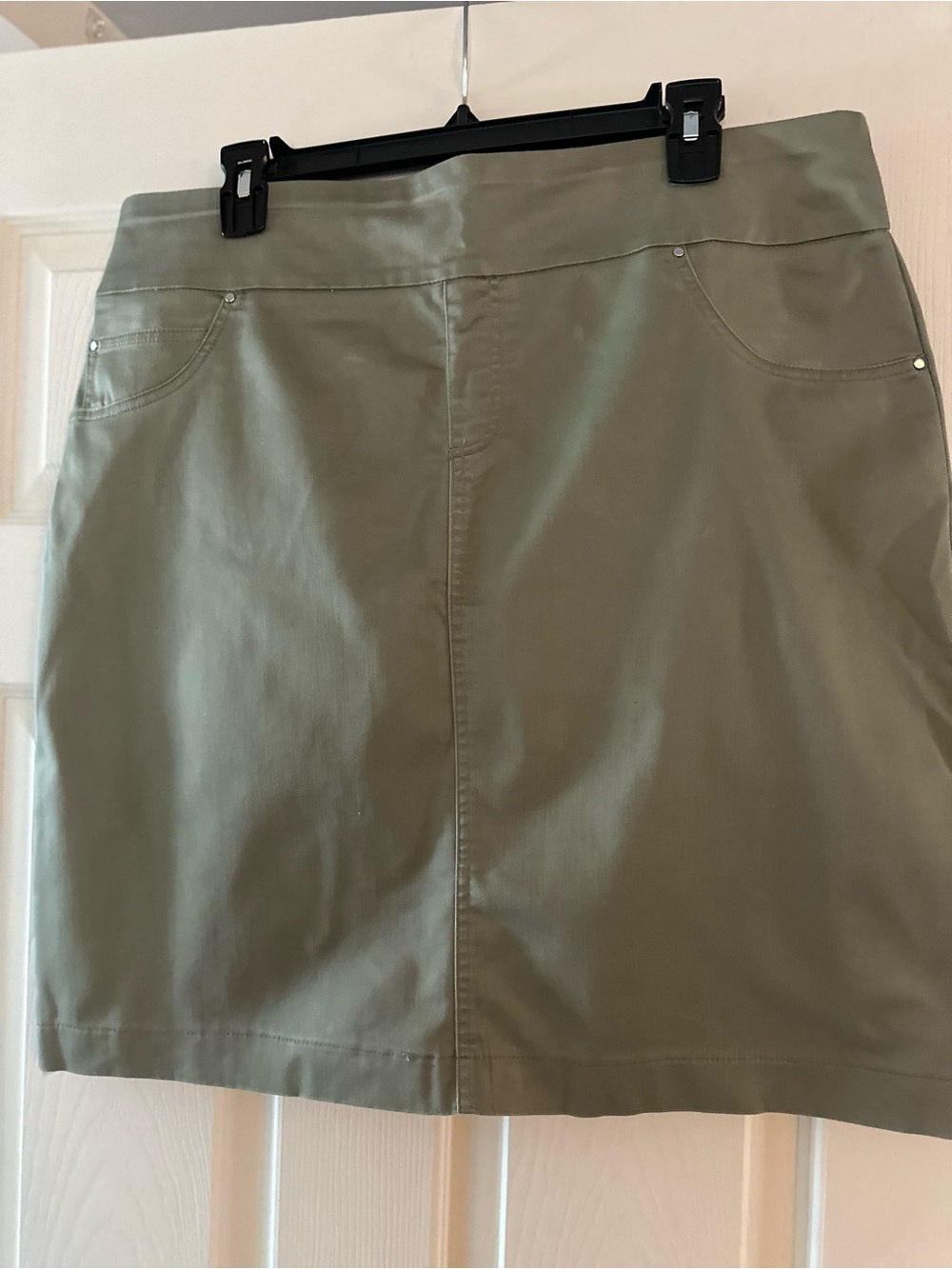 Architect Olive Mini Skirt